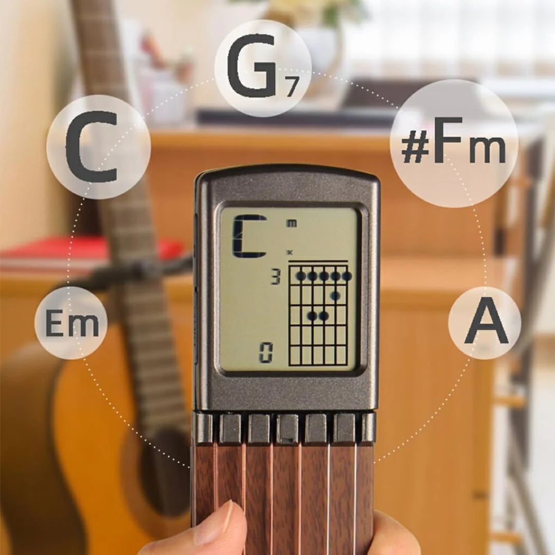 ChordTrainer™ - Bärbar gitarrtränare