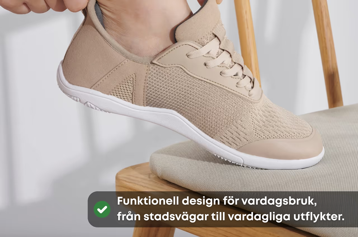 StrideFlex™ Luftiga smärtfria skor