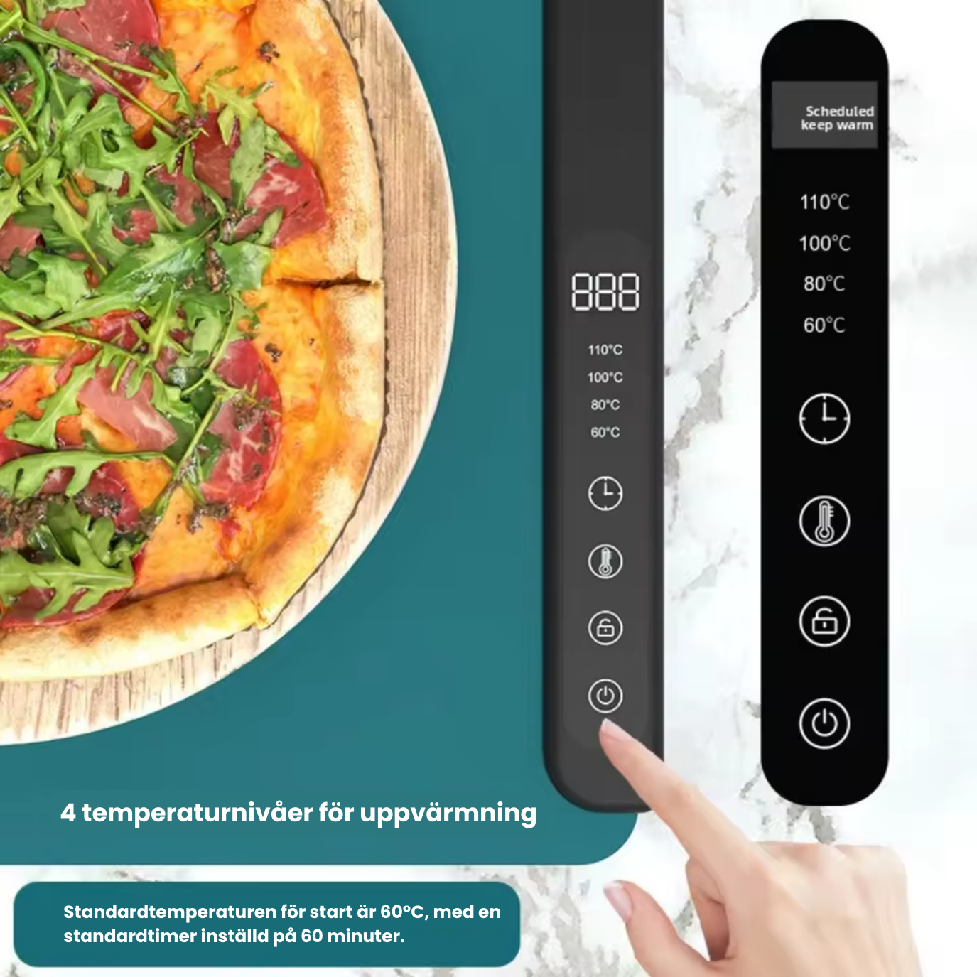 DishTherm™ värmematta - Håll maten varm längre