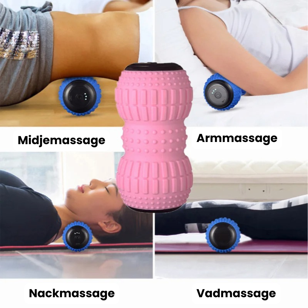 PulseRoll™ - Bärbar vibrerande massagerulle