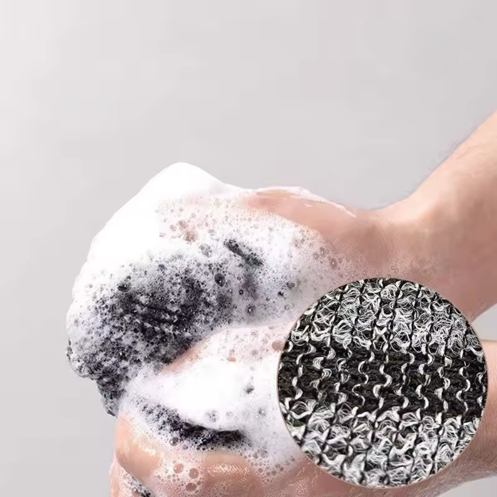 PlushDry™ Exfolierande Antibakteriell Duschhandduk