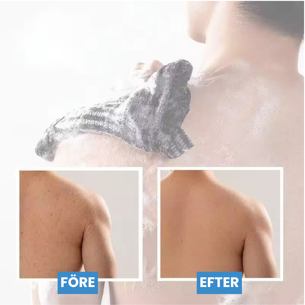 PlushDry™ Exfolierande Antibakteriell Duschhandduk