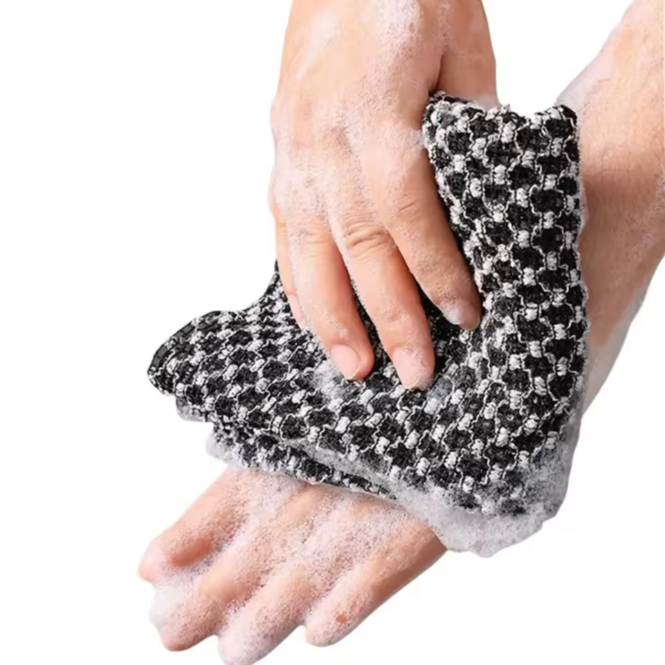 PlushDry™ Exfolierande Antibakteriell Duschhandduk